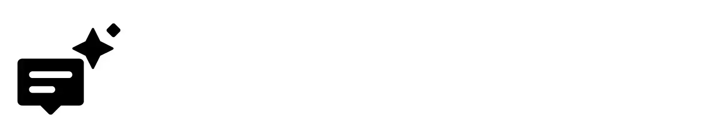 Promptfolio logo white